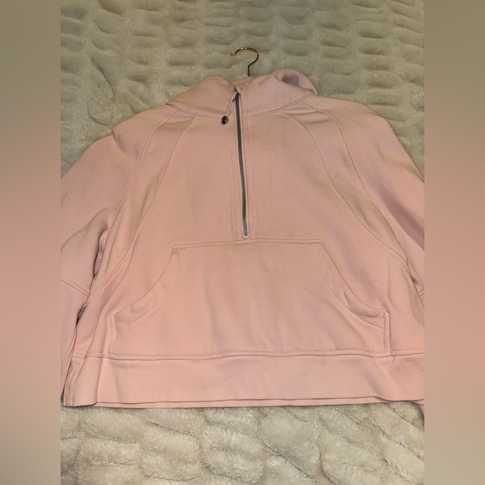 Lululemon Half Zip Scuba Hoodie